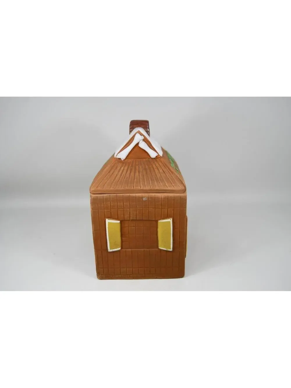 Vintage Shafford Puppy Chow Bon Appetit House Dog Cookie Treat Jar Ceramic Japan